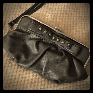 Like NEW! Jessica Simpson vegan leather clutch